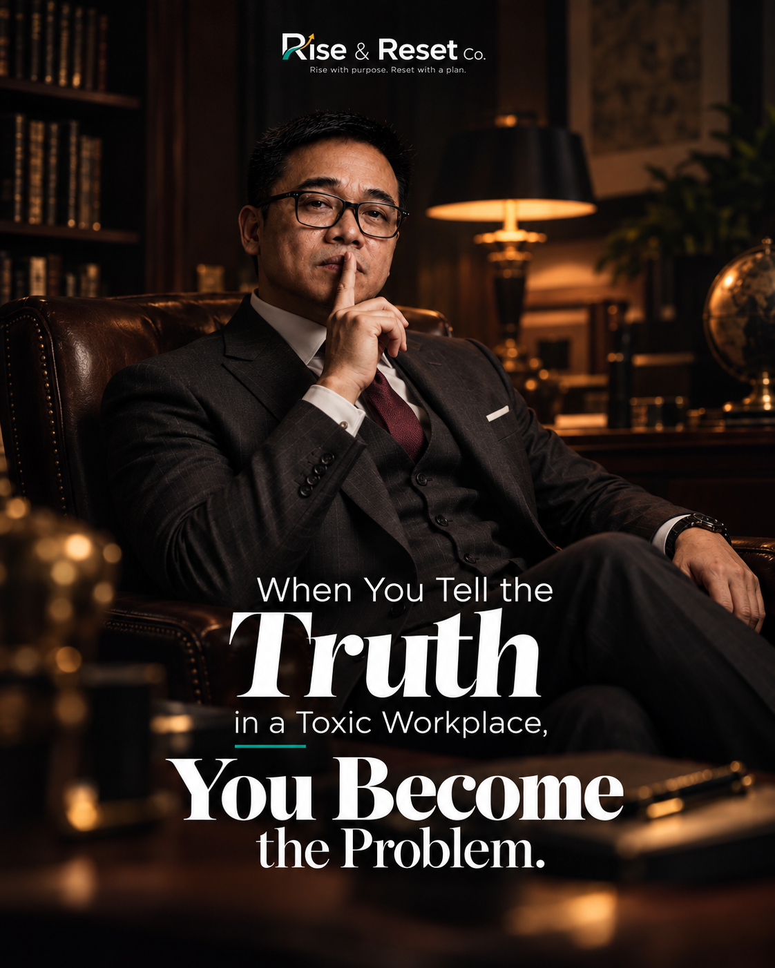 When You Tell the Truth in a Toxic Workplace, You Become the Problem — Rise & Reset Co.
