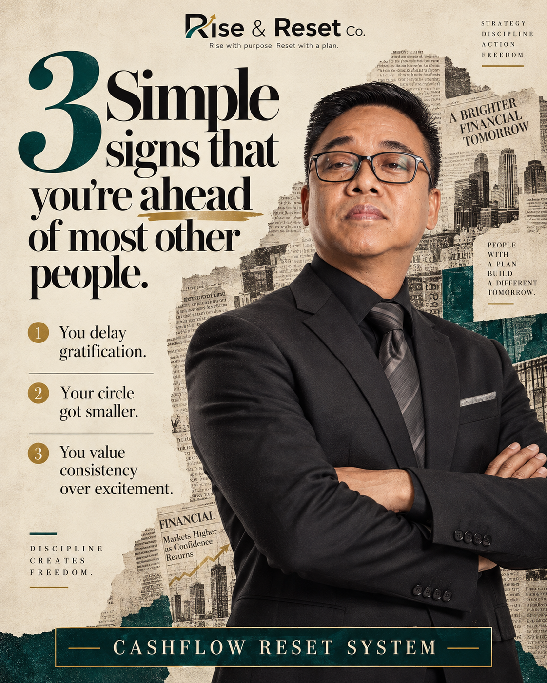 3 Simple Signs You're Already Ahead of Most People — Cashflow Reset System — Rise & Reset Co.